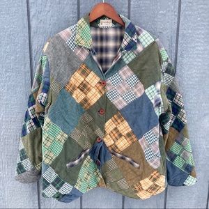 Patch Magic 90's Reversible Quilted Chore Coat